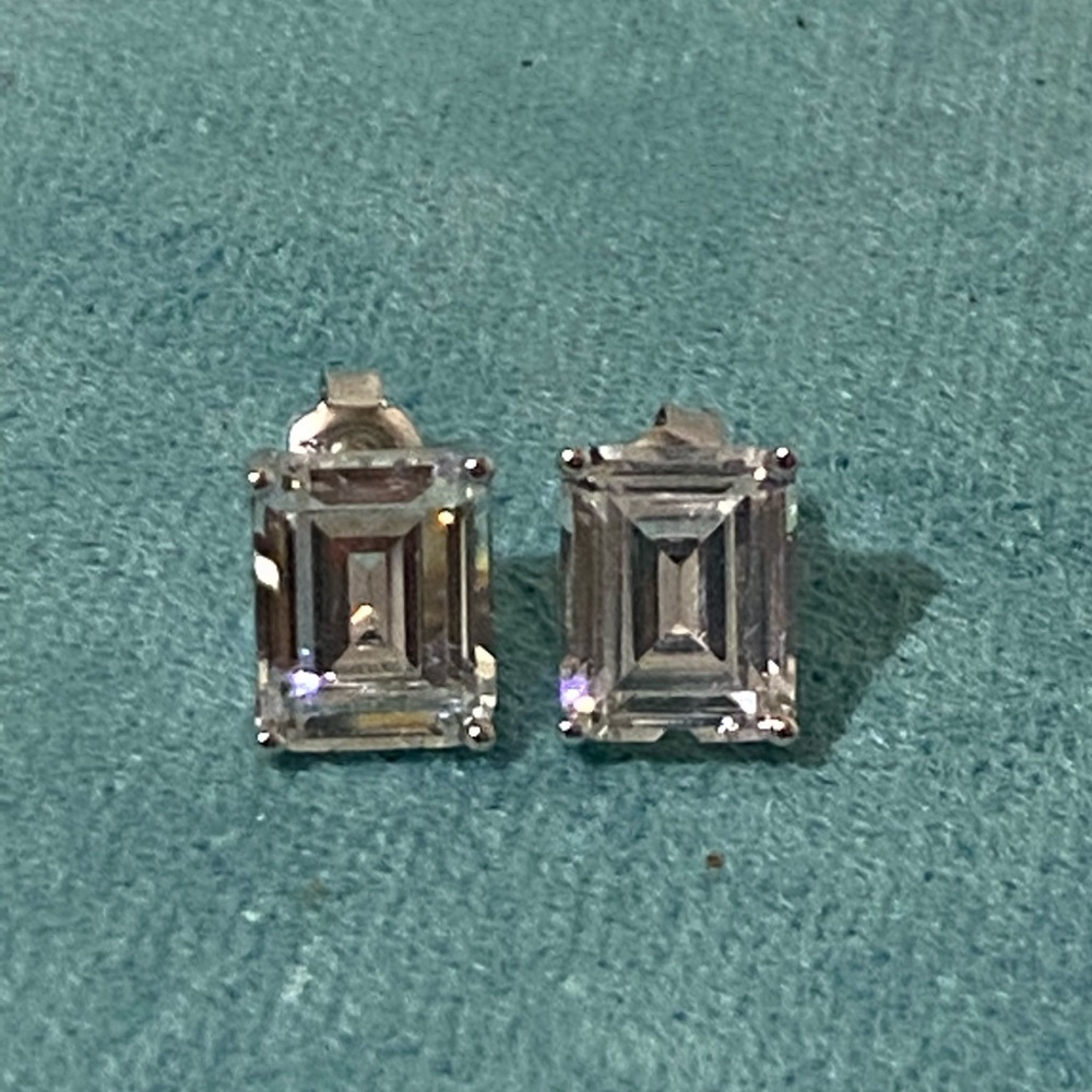 Lisa Freede Diamonique Stud Earrings